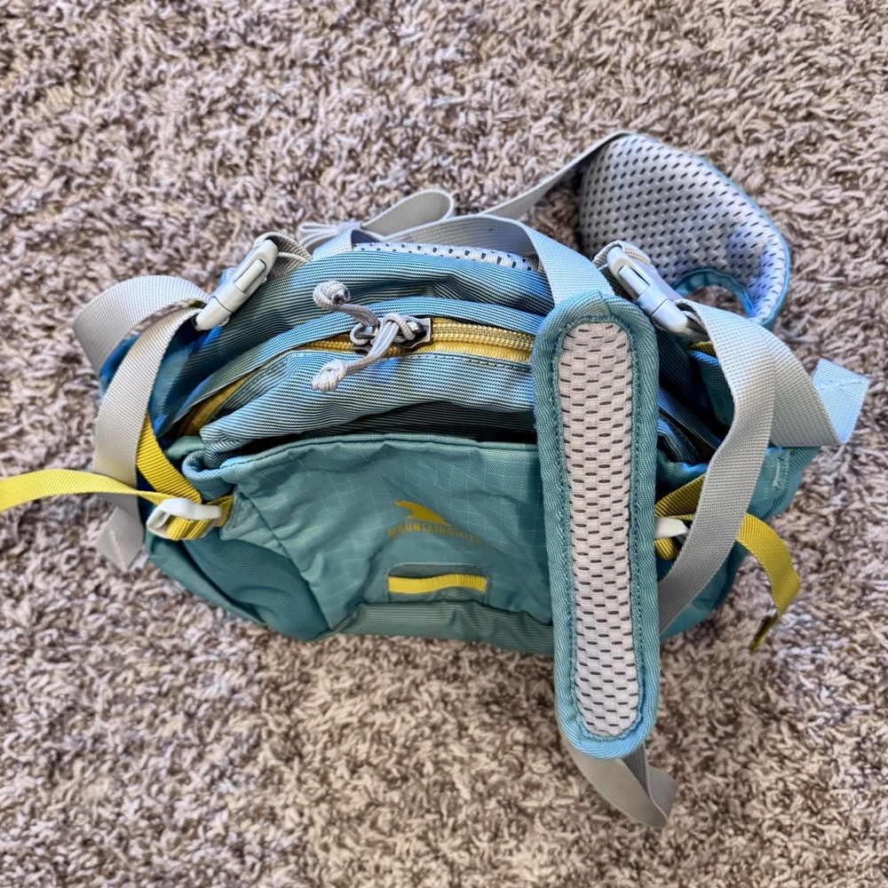 Mountainsmith Drift Teal Lumbar/Waist Pack - Picture 8 of 12